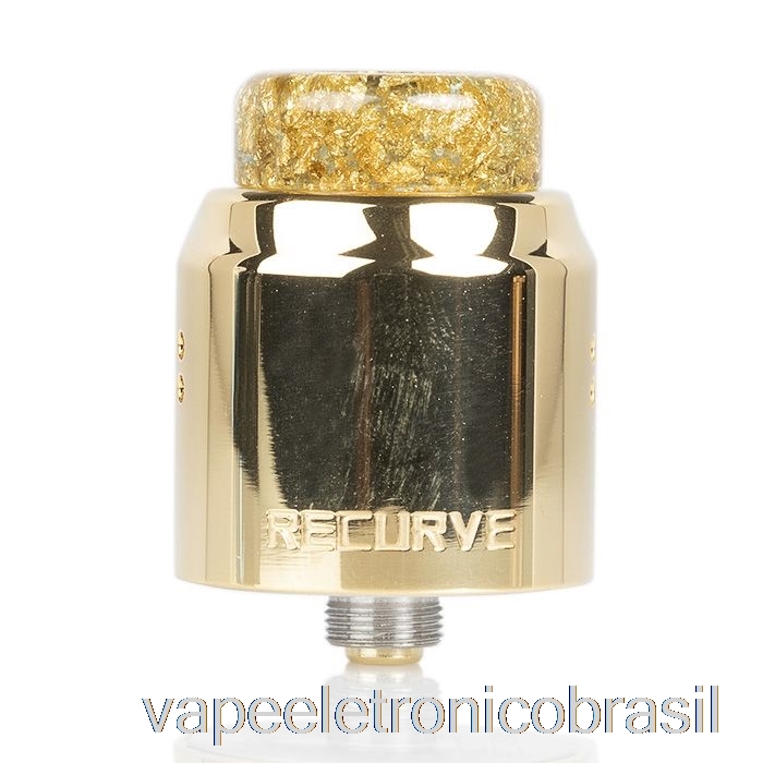 Vape Recarregável Wotofo X Mike Vapes Recurve Dual 24mm Rda Gold